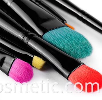 Double head makeup brushes